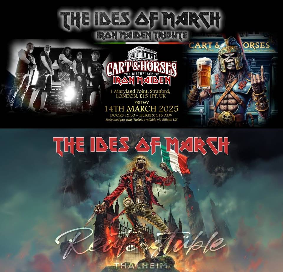 Tickets for the live shows at Cart & Horses (London, UK) and Reuterstüble (Thalheim, DE) are now on sale!!!
